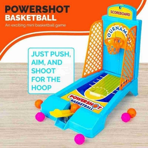 Power Shot Exciting Mini Basket Ball Game - EKT3547