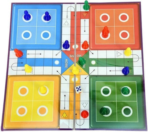 Snake And Lader With Ludo Game - EKT3561