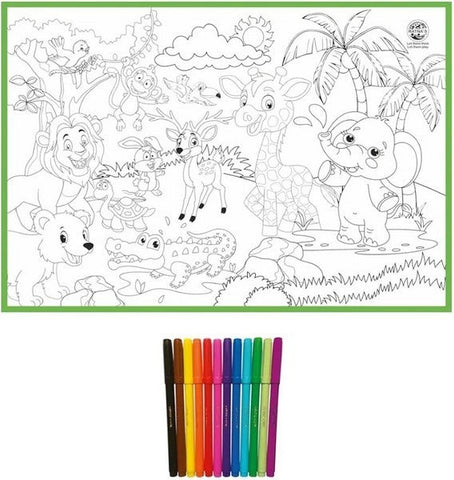 My Coloring Mut Jungle Theme - EKT3564