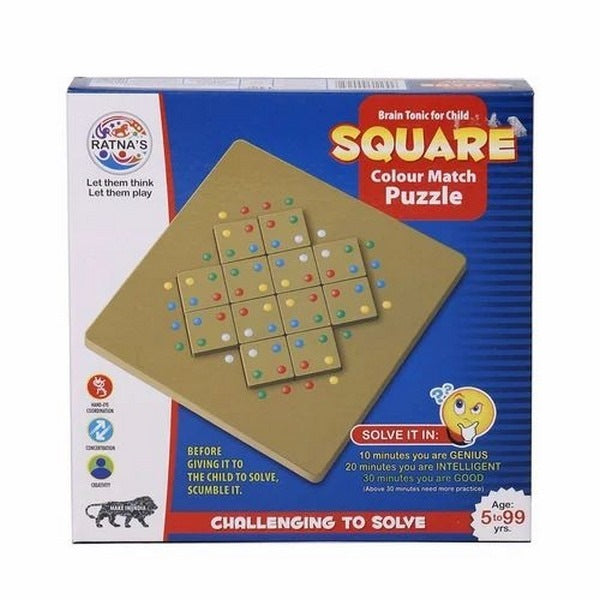 Brain Tonic For Child Souare Color Match Puzzle - EKT3580