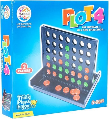 2 Player Mini Connect4 Game For Kids - EKT3584