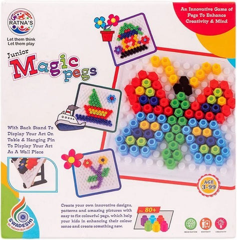 Kids Mini Magic Pegs Pattern Creation Toy - EKT3588