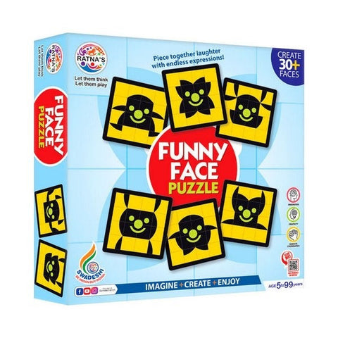 Funny Face Changing Puzzle Blocks - EKT3592