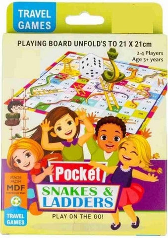 Kids Mini Snake And Ladder Game - EKT3599