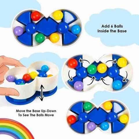 Fidget Rainbow Ball Game - EKT3609