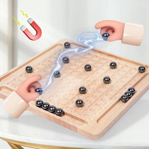 Wooden Mini Magnet Battle Game - EKT3610