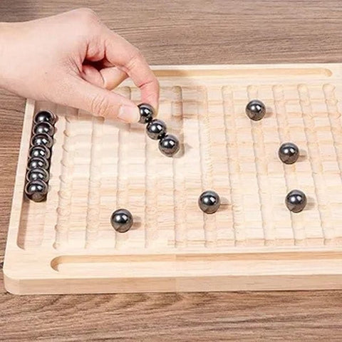 Wooden Mini Magnet Battle Game - EKT3610