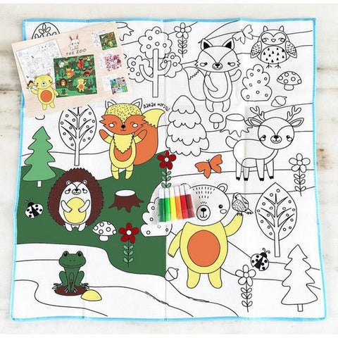 Drawing Mat Washable 1Pc Random Design Will Be Shipped - EKT3612