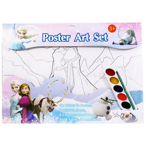 Poster Art Set With Painting Palate 1Pc Random Design Will Be Shipped - EKT3613