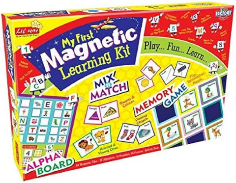 Kids Magnetic Learning Kit Mix And Match - EKT3618