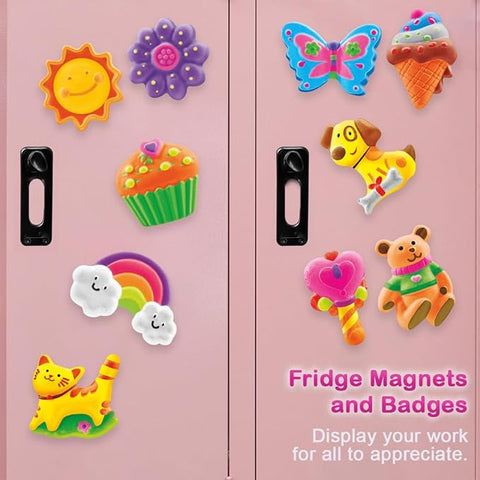 1 Classic Fridge Magnets Mould & Paint Kit will be shipped - EKT3636