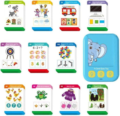 1x Y-Card Early Education Toy Set will be shipped - EKT3645