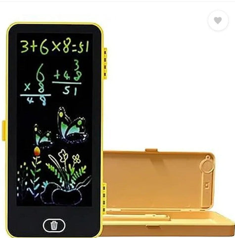 LCD Writing Pad & Pen Box Random Colour Will be Shipped - EKT3647