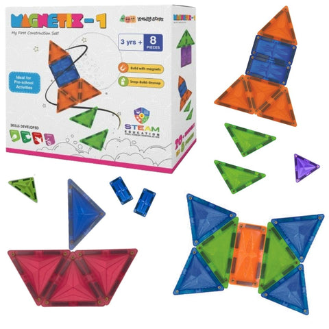 Magnetix Construction Set 8 Pieces - EKT3650