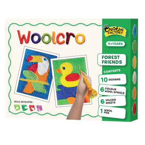 Woolcro- Forest Friends Diy Kit For Kids - EKT3656