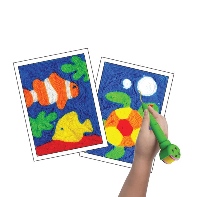 Woolcro- Oceason Pals- Diy Kit For Kids - EKT3657
