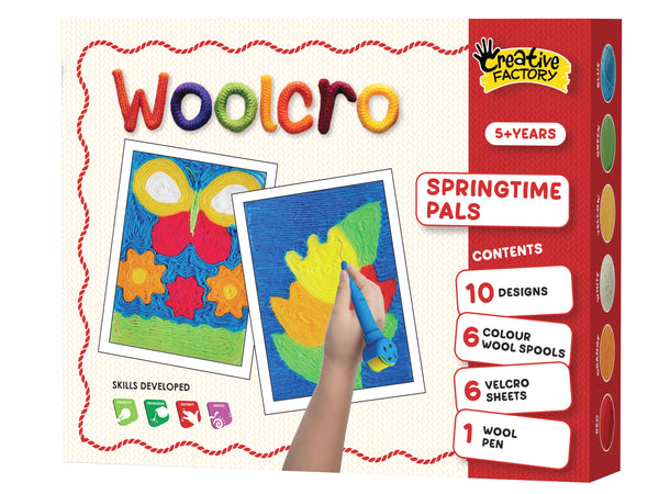 Woolcro- Springtime Pals- Diy Kit For Kids - EKT3658