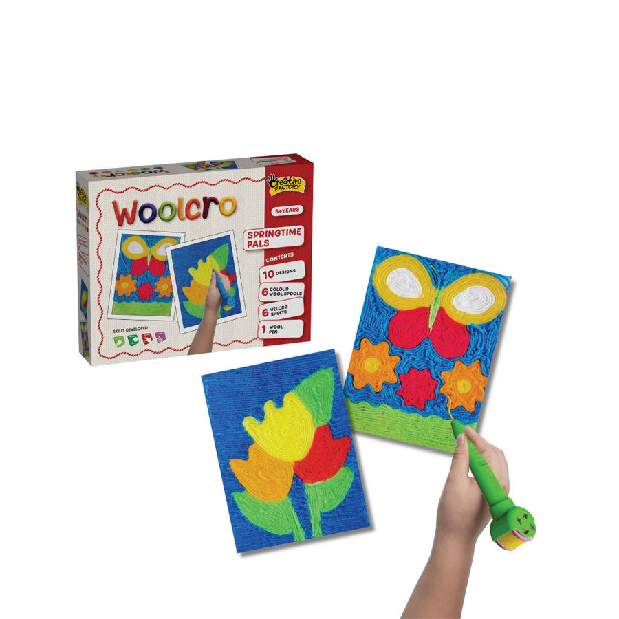 Woolcro- Springtime Pals- Diy Kit For Kids - EKT3658