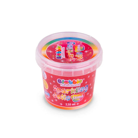 Sparkling Jello Slime 1pc Random Color Will Be Shipped 100% Safe & Non Toxic - EKT3660