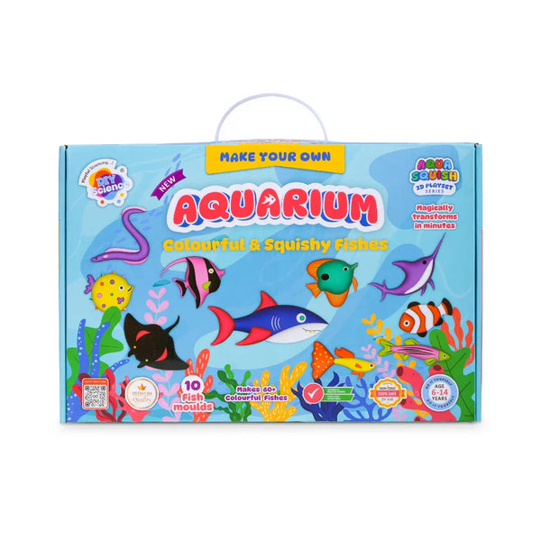 Aquarium Aqua Squish Kit for Kids 100% Safe & Non Toxic - EKT3664