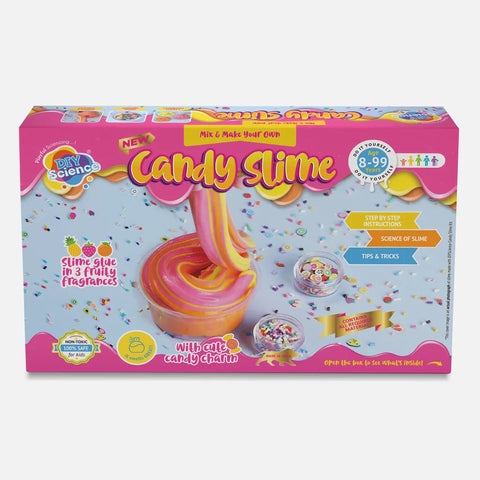 Candy Slime Kit - DIYScience for Kids 100% Safe & Non Toxic - EKT3670