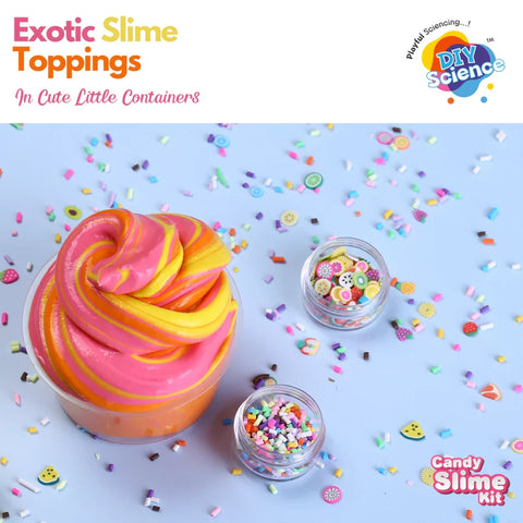 Candy Slime Kit - DIYScience for Kids 100% Safe & Non Toxic - EKT3670