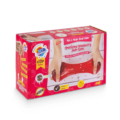 Sparkling Strawberry Jam Slime Kit for Kids 100% Safe & Non Toxic - EKT3671