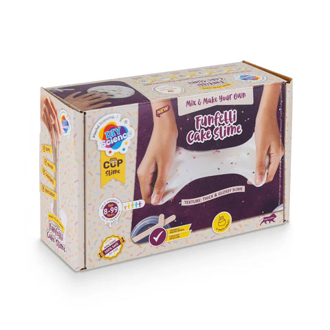 New Funfetti Cake Slime Kit  for Kids 100% Safe & Non Toxic - EKT3672