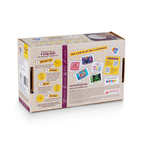 New Funfetti Cake Slime Kit  for Kids 100% Safe & Non Toxic - EKT3672