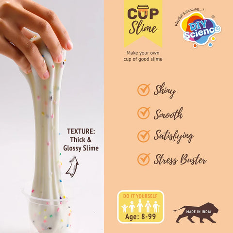 New Funfetti Cake Slime Kit  for Kids 100% Safe & Non Toxic - EKT3672