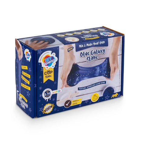 Blue Galaxy Slime Kit for Kids 100% Safe & Non Toxic - EKT3675