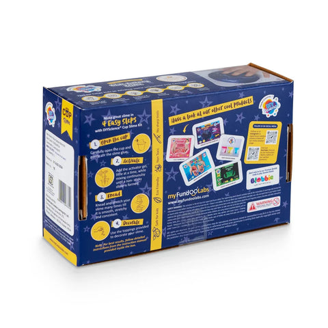 Blue Galaxy Slime Kit for Kids 100% Safe & Non Toxic - EKT3675
