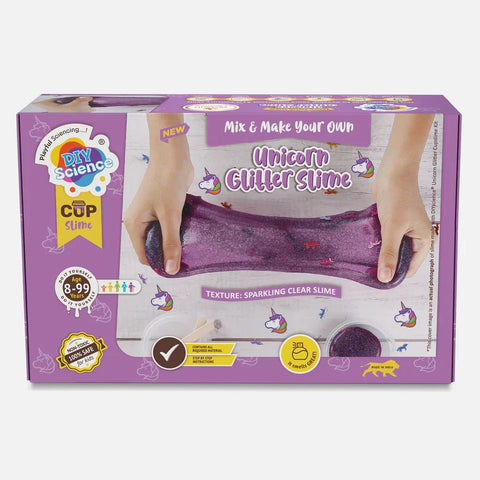 Unicorn Glitter Slime Kit for Kids 100% Safe & Non Toxic - EKT3676