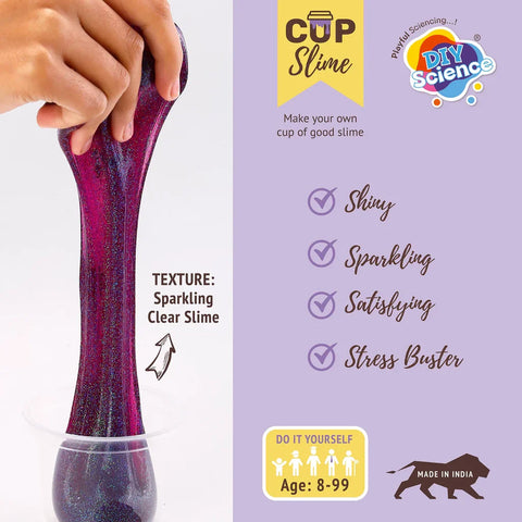 Unicorn Glitter Slime Kit for Kids 100% Safe & Non Toxic - EKT3676