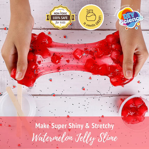 Watermelon Jelly Slime Kit for Kids 100% Safe & Non Toxic - EKT3678