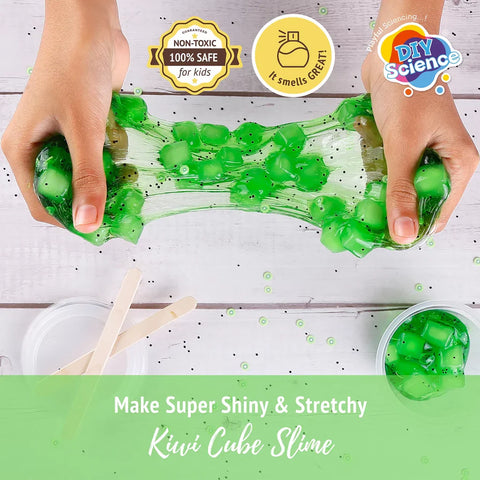 Kiwi Cube Slime Kit for Kids 100% Safe & Non Toxic - EKT3679