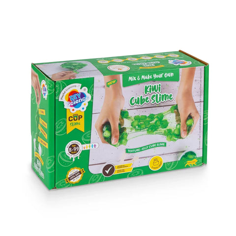 Kiwi Cube Slime Kit for Kids 100% Safe & Non Toxic - EKT3679