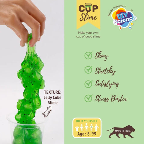 Kiwi Cube Slime Kit for Kids 100% Safe & Non Toxic - EKT3679