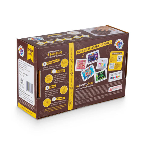 Chocolate Frosting Slime Kit for Kids 100% Safe & Non Toxic - EKT3680