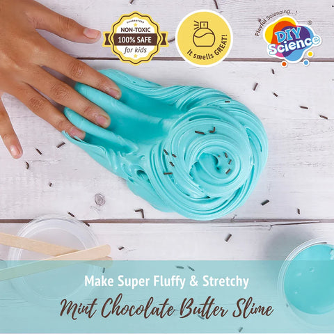 Mint Chocolate Butter Slime Kit for Kids 100% Safe & Non Toxic - EKT3681