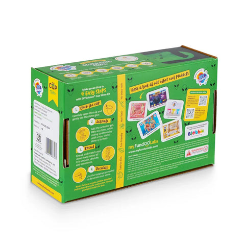 Creepy Alien Slime Kit for Kids 100% Safe & Non Toxic - EKT3684