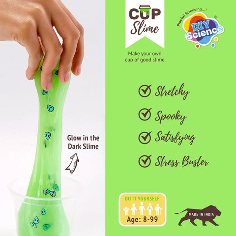 Creepy Alien Slime Kit for Kids 100% Safe & Non Toxic - EKT3684