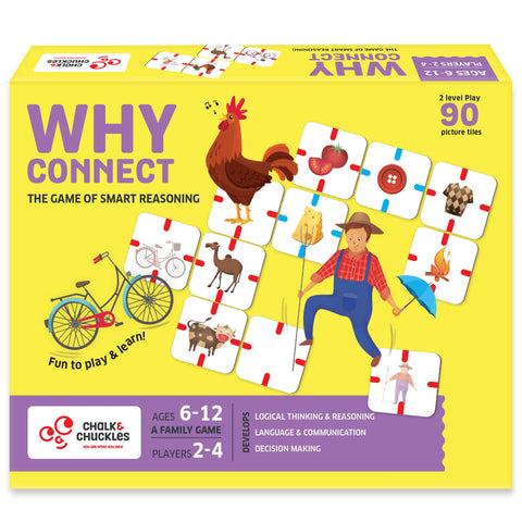 Why Connect Board Game| Family Game - EKT3687