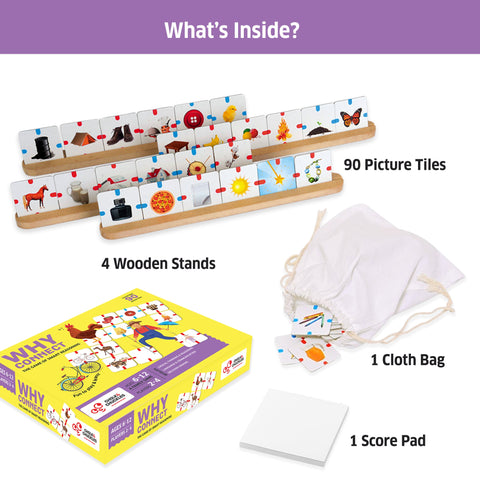 Why Connect Board Game| Family Game - EKT3687