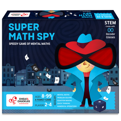 Detective Math Game With Decoder Glass - EKT3688