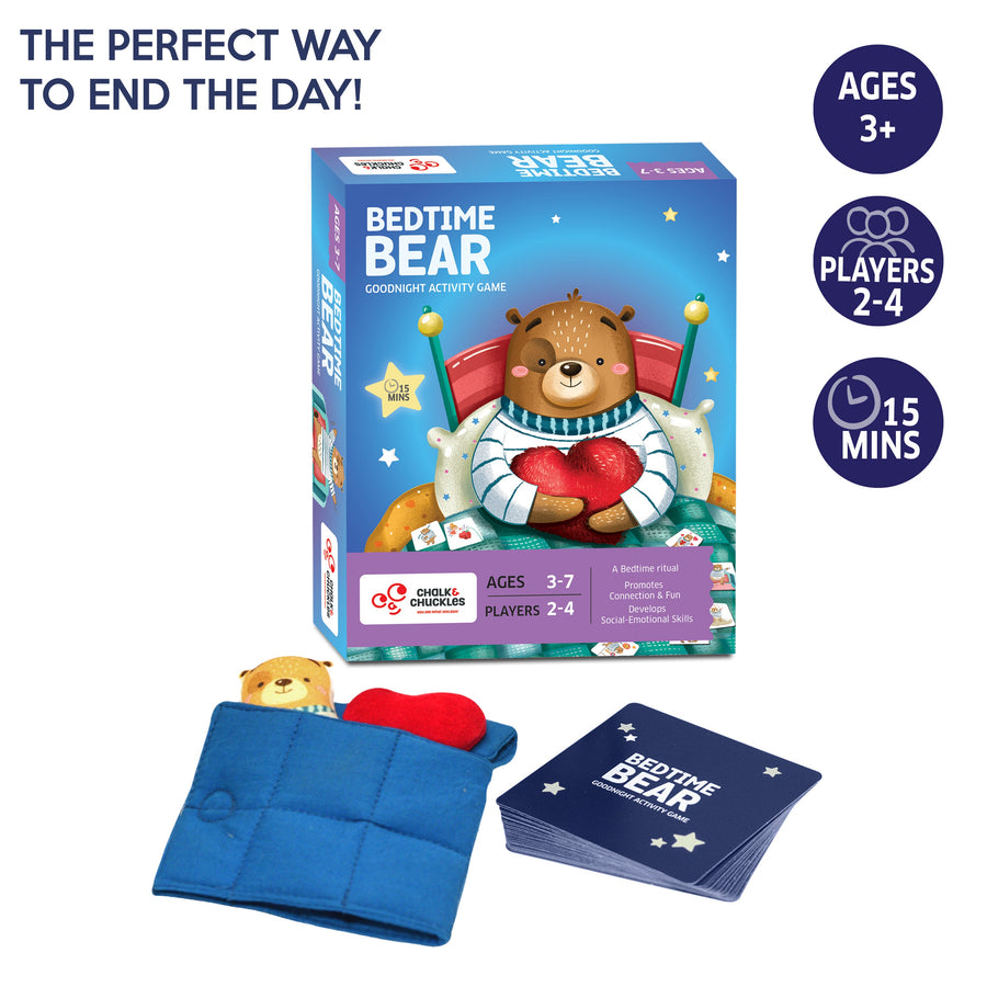 Bedtime Bear Good Night Activity Game For Preschooler - EKT3690