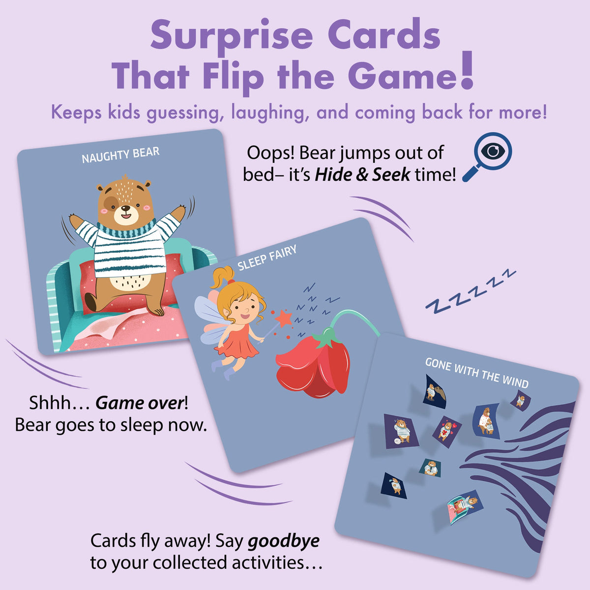 Bedtime Bear Good Night Activity Game For Preschooler - EKT3690