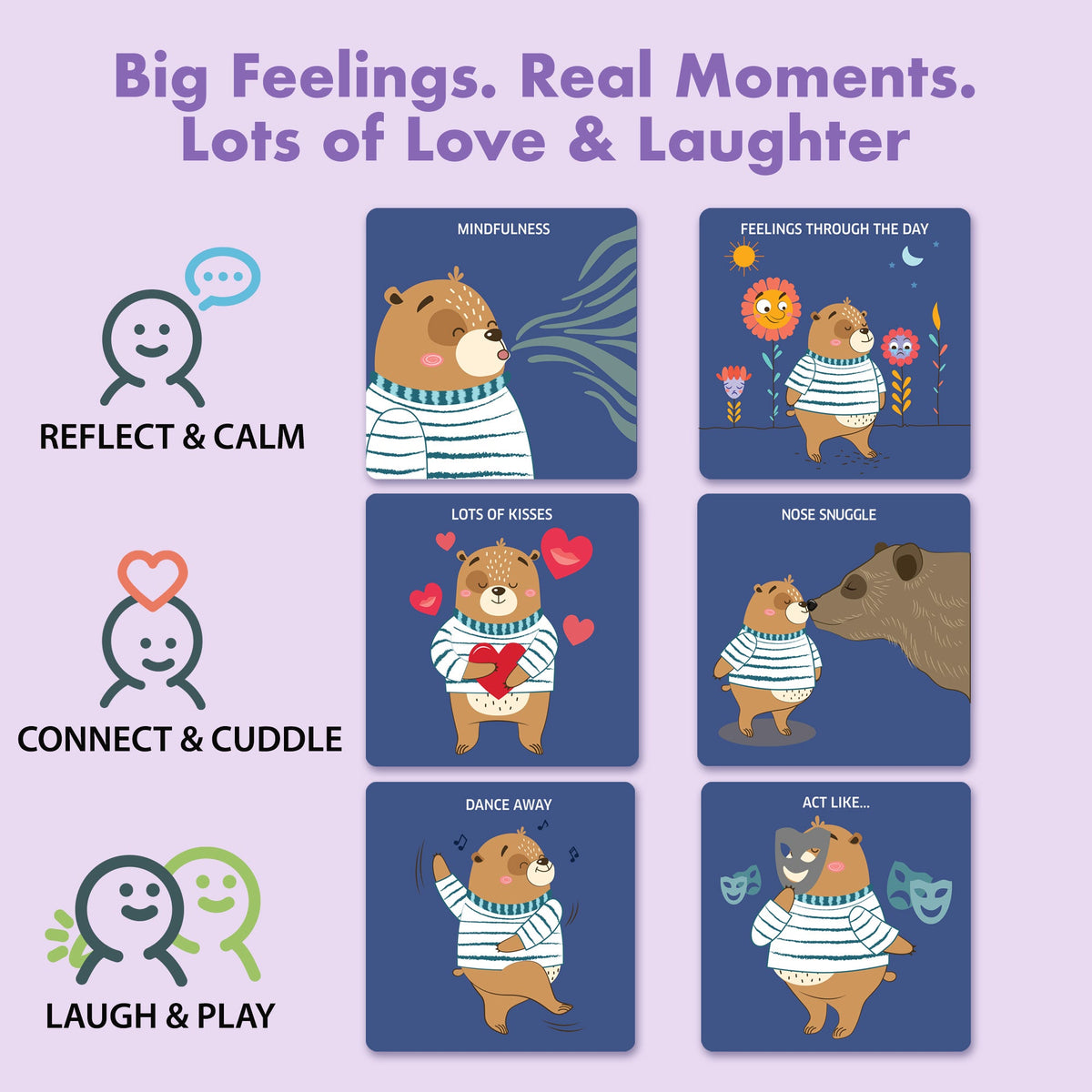 Bedtime Bear Good Night Activity Game For Preschooler - EKT3690