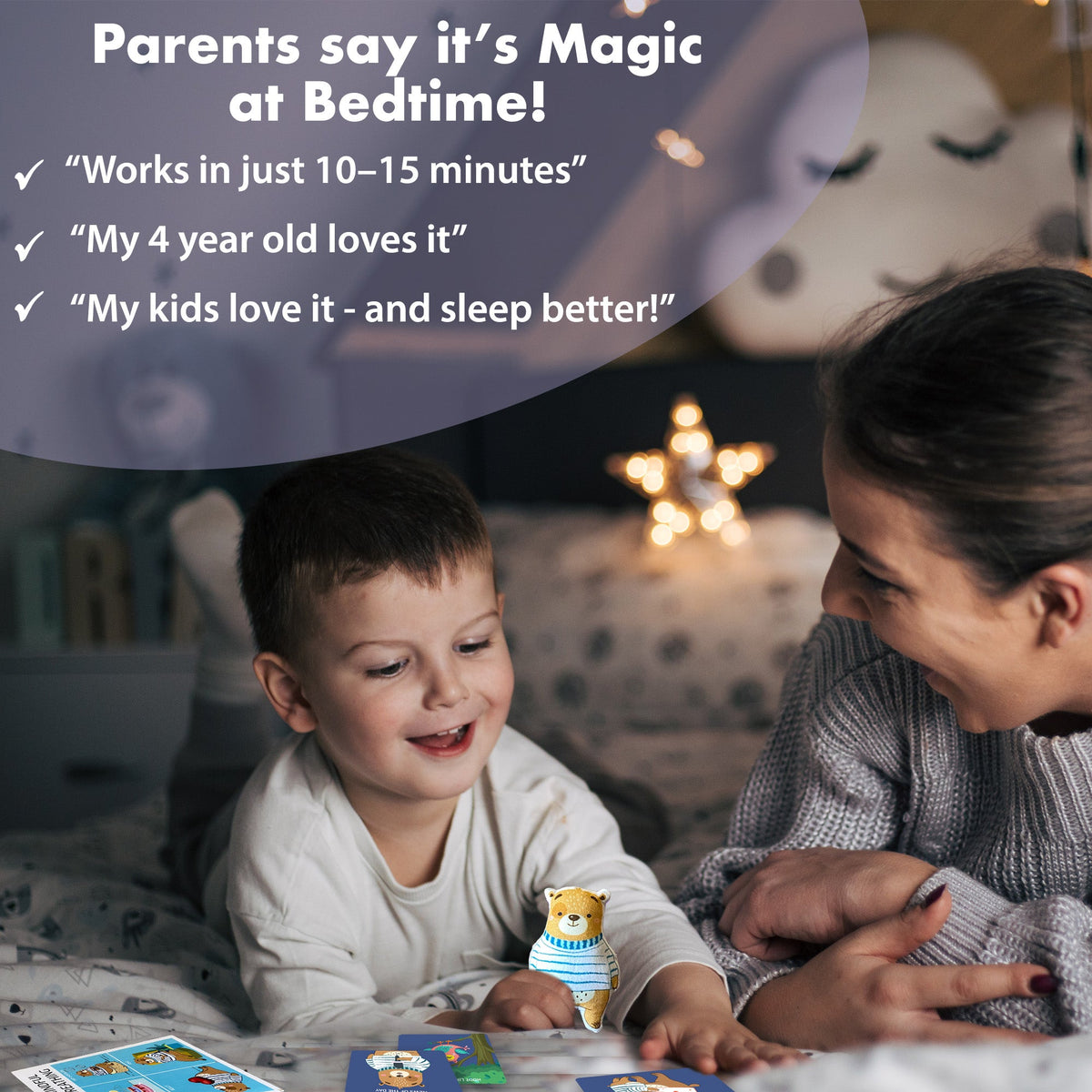 Bedtime Bear Good Night Activity Game For Preschooler - EKT3690