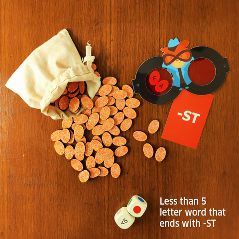 Detective Word Game | Speedy Game Of Word Play Comes With Decoder Glass - EKT3694